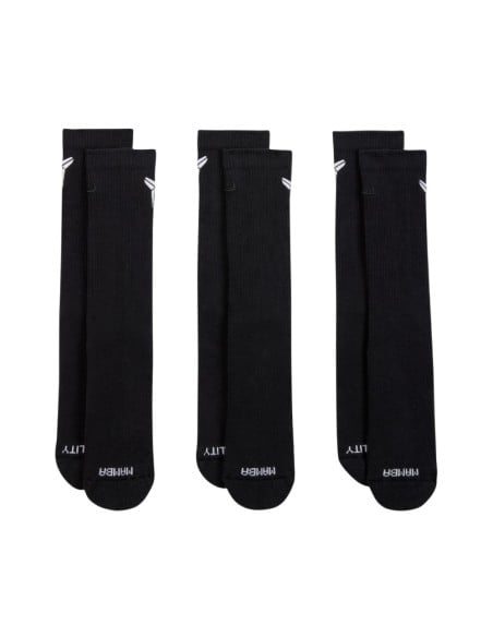 Comprar Calcetines Nike Kobe Everyday Elevated 3Pk Black | 24Segons