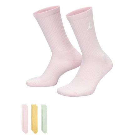Comprar els Mitjons Jordan Everyday Crew Pink Yellow Green 3Pk | 24Segons