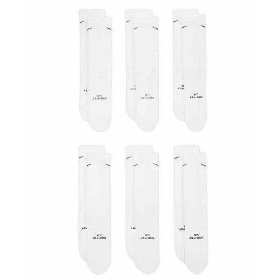 Comprar Calcetines Nike Everyday Elevated 6Pk White | 24Segons