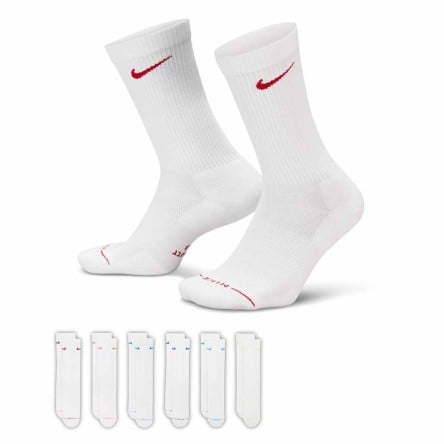 Buy Socks Nike Everyday Elevated 6Pk Multicoloured | 24Segons