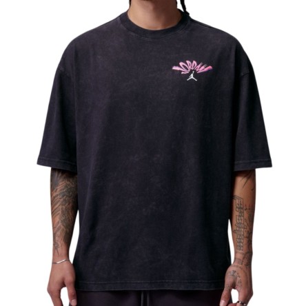 Compra la Samarreta Cotó Jordan Flight Pink Black | 24Segons