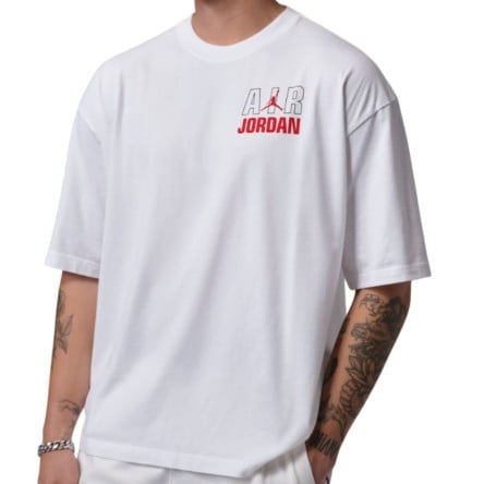 Comprar Camiseta Algodón Jordan Flight White | 24Segons