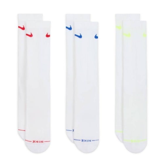 Comprar Calcetines Nike Everyday Elevated 3Pk White | 24Segons