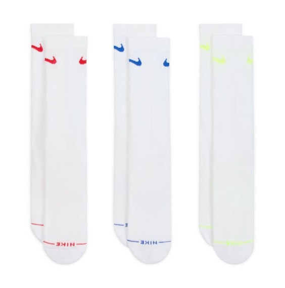 Compra Mitjons Nike Everyday Elevated 3Pk White | 24Segons
