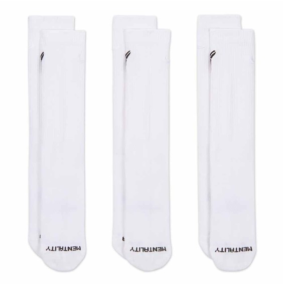 Acquista i calzini Nike Everyday Elevated Kobe 3Pk White | 24Segons