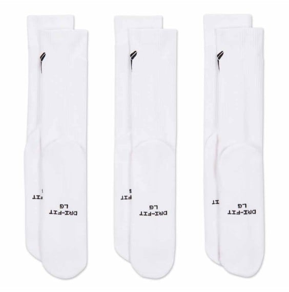 Acheter Chaussettes Nike Everyday Elevated Kobe 3Pk White | 24Segons