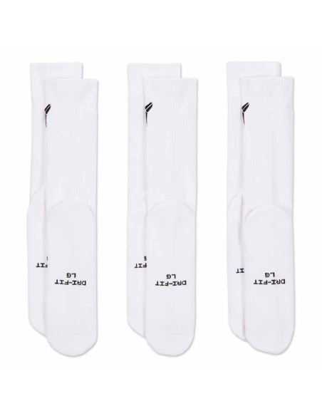 Buy Socks Nike Everyday Elevated Kobe 3Pk White | 24Segons
