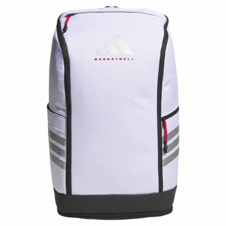 Buy Adidas Basketball Premium White Backpack | 24Segons