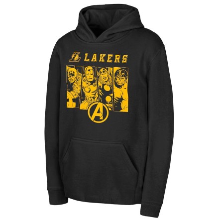 Comprar Sudadera Junior Lakers Marvel Avengers Black | 24Segons