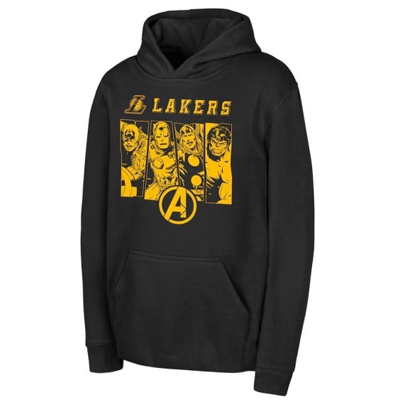 Comprar Sudadera Junior Lakers Marvel Avengers Black | 24Segons