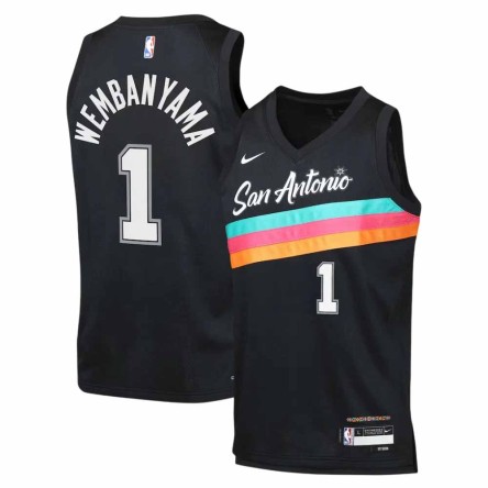 Comprar Junior Wembanyama Spurs 25-26 City Edition Swingman | 24Segons