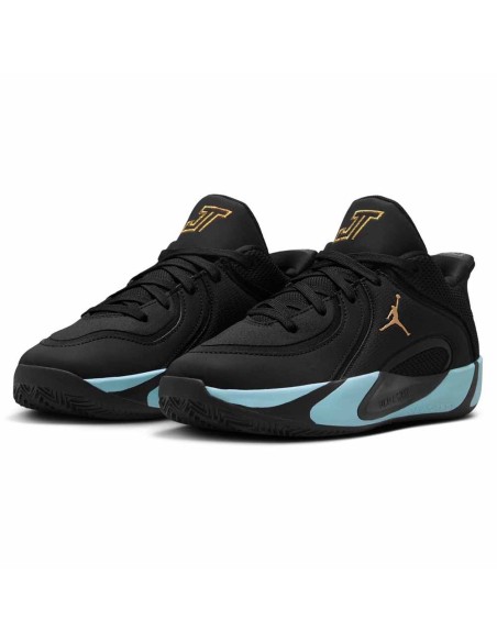 Comprar Zapatillas Junior Jordan Tatum 4 Black Ice Blue | 24Segons