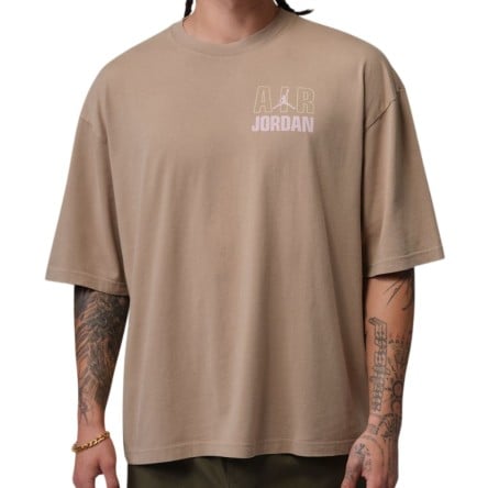 Comprar Camiseta Algodón Jordan Flight Desert Khaki | 24Segons
