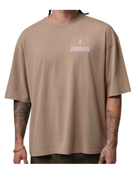 Comprar Camiseta Algodón Jordan Flight Desert Khaki | 24Segons