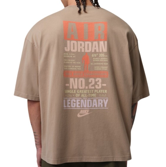Acquistare Maglietta in cotone Jordan Flight Desert Khaki | 24Segons
