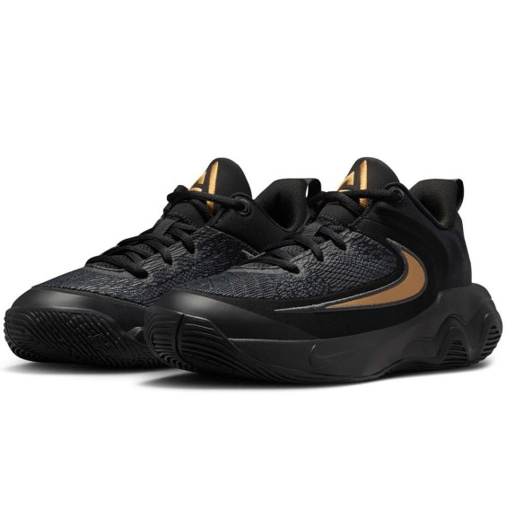 Acheter Giannis Immortality 4 Black Gold Junior Shoes | 24Segons