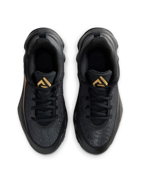 Acquista le scarpe Giannis Immortality 4 Black Gold Junior 24Segons