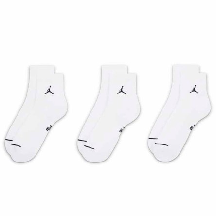 Buy Jordan Everyday White Ankle Socks (3P) | 24Segons