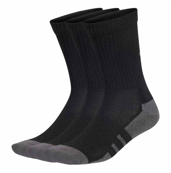 Buy adidas Performance Crew 3Pk Black Socks | 24Segons