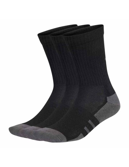 Buy adidas Performance Crew 3Pk Black Socks | 24Segons