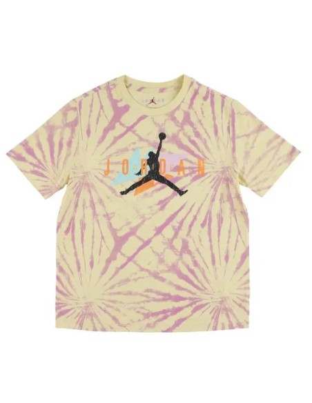 Comprar Samarreta Junior Jordan Geo Tie Dye Lemon | 24Segons
