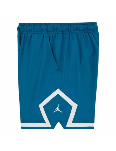 Buy Junior Jordan Diamond Woven Short Green | 24Segons