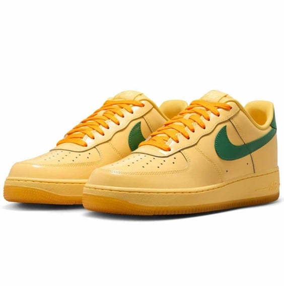 Comprar Zapatillas Air Force 1 Low QS Patent Leather Topaz Gold | 24Segons
