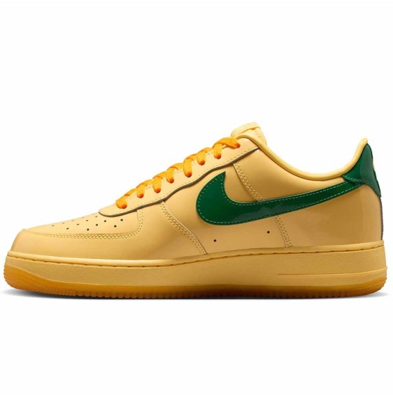 Acquista le scarpe da ginnastica Air Force 1 Low QS Patent Leather Topaz Gold | 24Segons