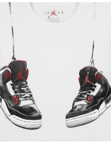 Comprar Camiseta Junior Jordan AJ3 Shoe Strings White | 24Segons
