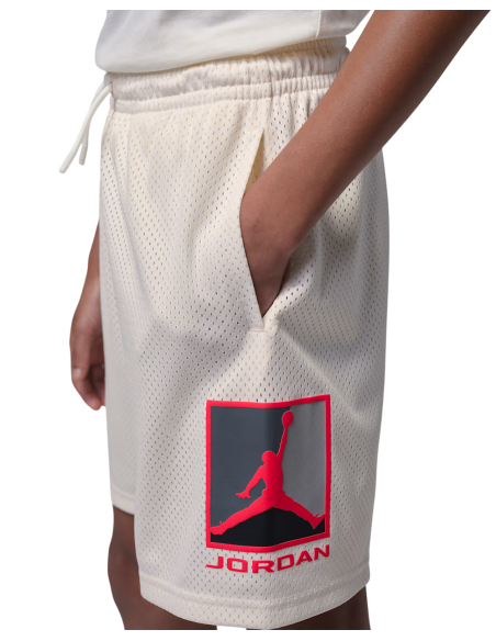 Acheter un pantalon junior Brooklyn Baseline Mesh Beige d'Jordan | 24Segons