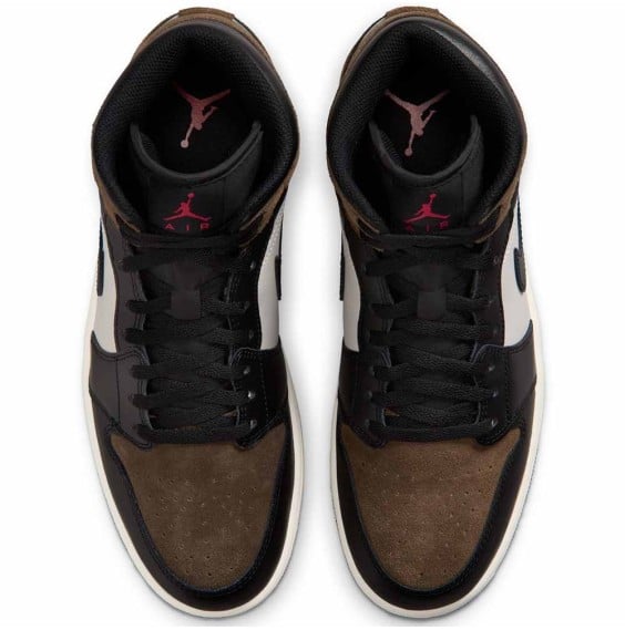 Comprar Zapatillas Air Jordan 1 Mid Black Palomino | 24Segons