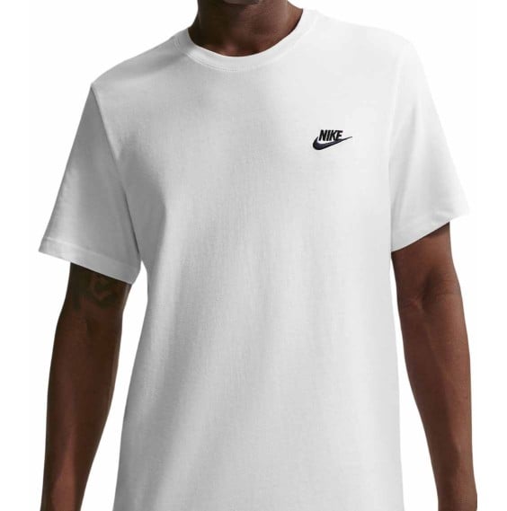 Comprar Camiseta Nike Sportswear Club White | 24Segons