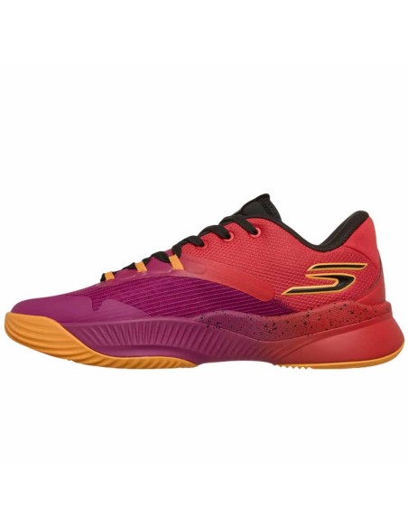 Acquista le scarpe da ginnastica Skechers SKX Nexus Rosso-Viola | 24Segons