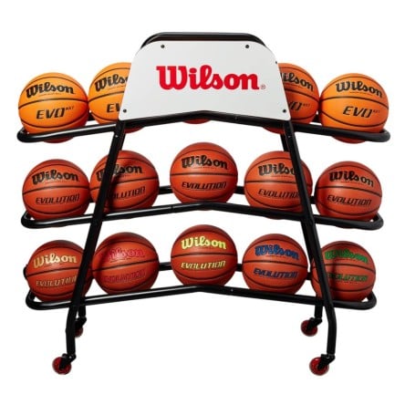 Buy DELUXE ‘ Wilson ’ Trolley – 15 Balls | 24Segons