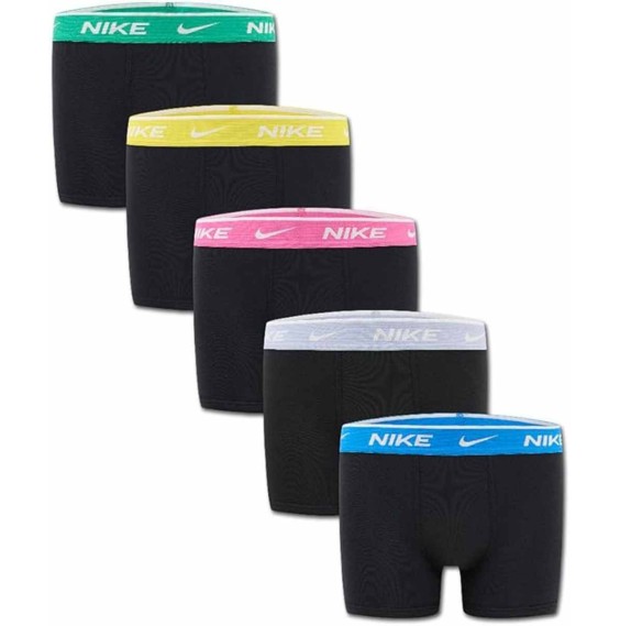 Achetez le sous-vêtement junior Nike Dri-Fit Everyday Cotton - Noir/Multicolore | 24Segons