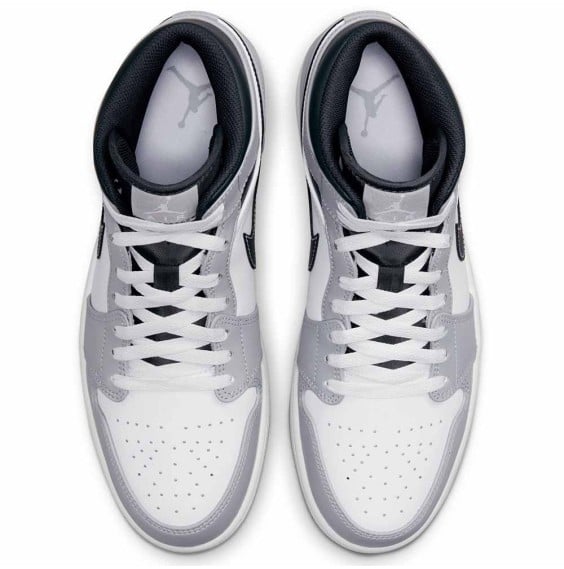 Acquista le scarpe Air Jordan 1 Mid Light Smoke Grey | 24Segons