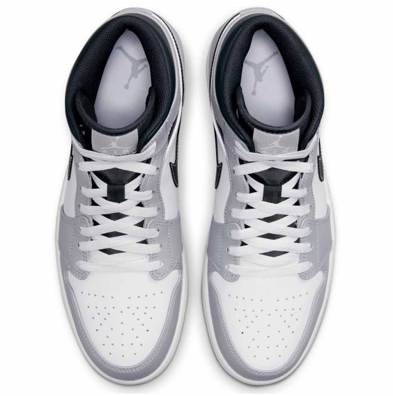 Comprar Zapatillas Air Jordan 1 Mid Light Smoke Grey | 24Segons