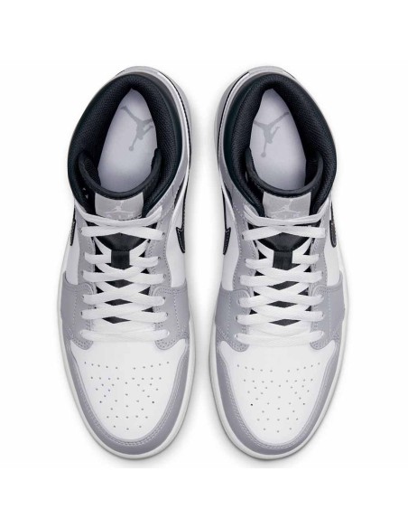 Comprar Zapatillas Air Jordan 1 Mid Light Smoke Grey | 24Segons