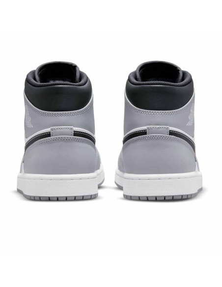 Buy Shoes Air Jordan 1 Mid Light Smoke Grey | 24Segons