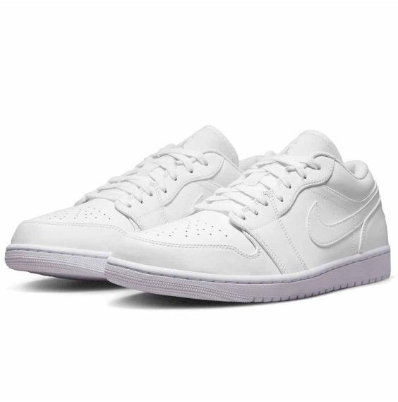 Acheter Chaussetes Air Jordan 1 Low Triple White | 24Segons