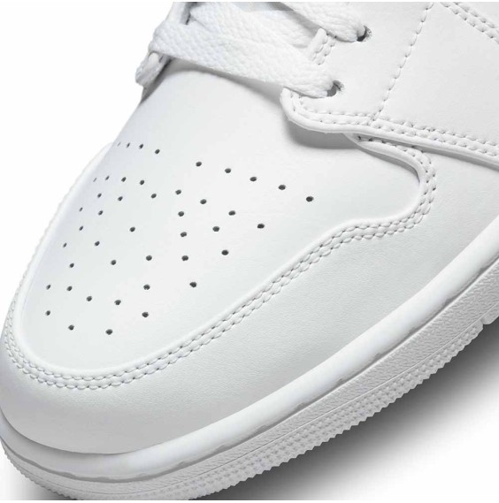 Acheter Chaussetes Air Jordan 1 Low Triple White | 24Segons