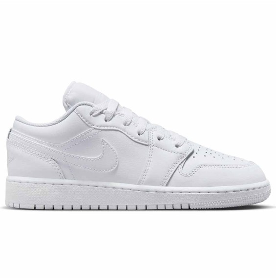 Comprar Zapatillas Junior Air Jordan 1 Low Triple White | 24Segons