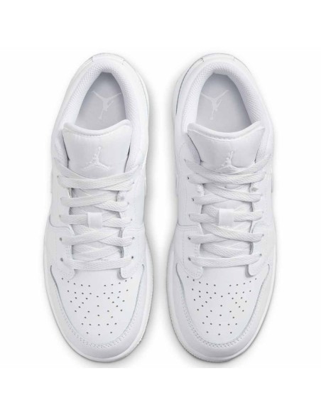 Compra Sabatilles Junior Air Jordan 1 Low Triple White | 24Segons
