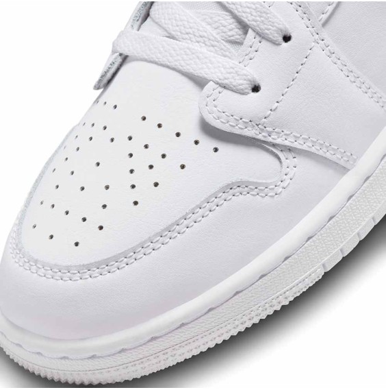 Comprar Zapatillas Junior Air Jordan 1 Low Triple White | 24Segons