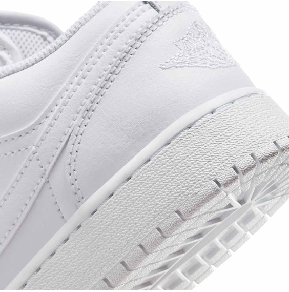 Acheter Chaussetes Junior Air Jordan 1 Low Triple White | 24Segons