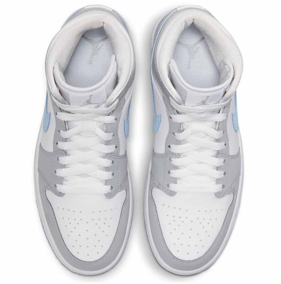 Acheter Chaussetes Femme Air Jordan 1 Mid Wolf Grey | 24Segons