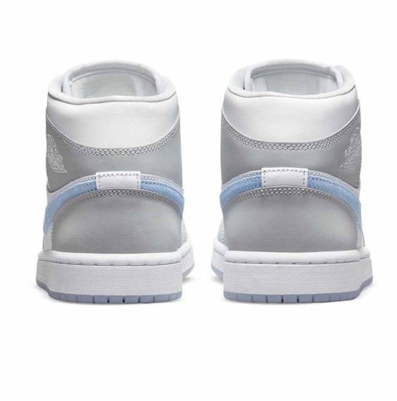 Acquista Scarpe Donna Air Jordan 1 Mid Wolf Grey | 24Segons