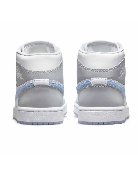 Buy Woman Shoes Air Jordan 1 Mid Wolf Grey | 24Segons
