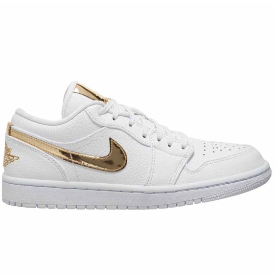 Comprar Zapatillas Air Jordan 1 Low SE White Metallic Gold | 24Segons