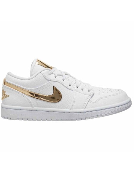 Comprar Sabatilles Air Jordan 1 Low SE White Metallic Gold | 24Segons